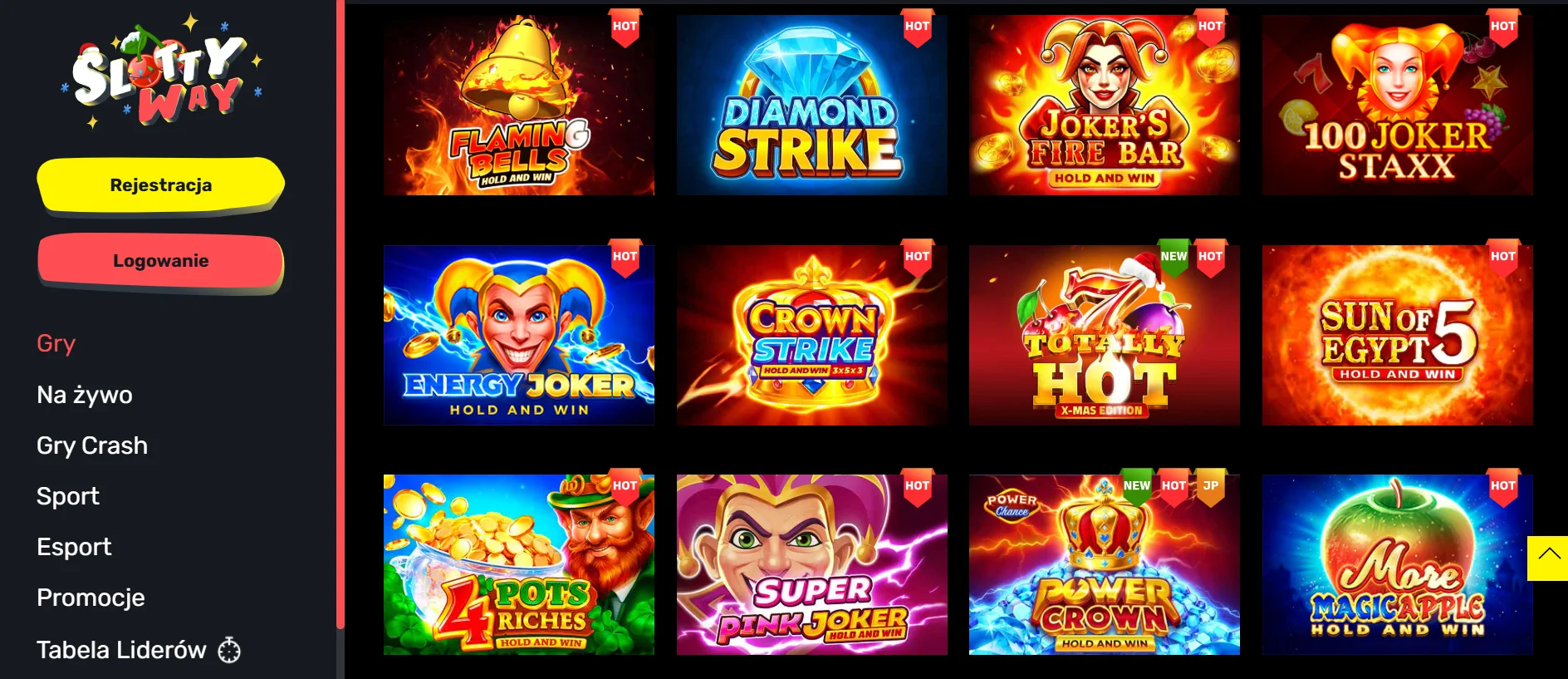 Gry w Slottyway Casino